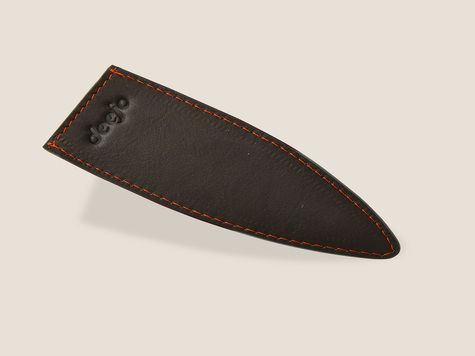 Leder-Etui Deejo 27g, mocca