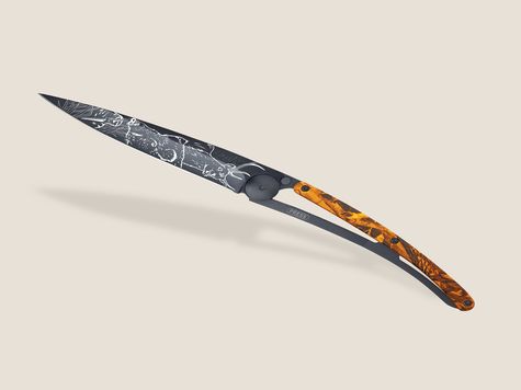 Deejo 37g, Orange Camo / Jagdszene